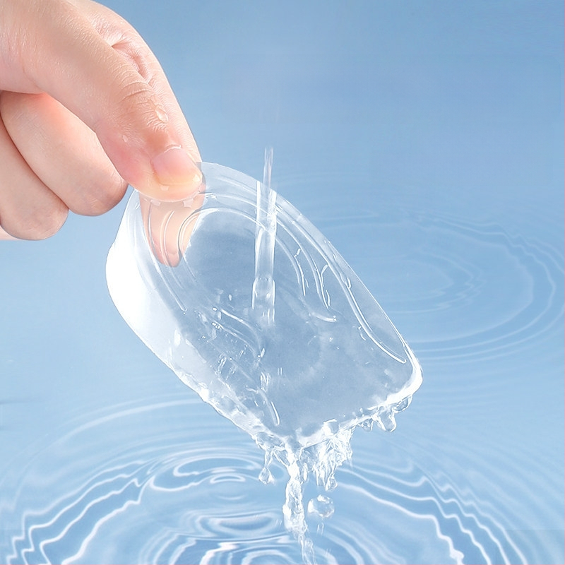 Silikoninis permatomas aukštinamasis vidpadis vyrams ir moterims, nematomas puspaminkštinimas, vidinis aukštinamasis artefaktas, kulno paminkštinimas, sportiniai batai be varginančių pėdų