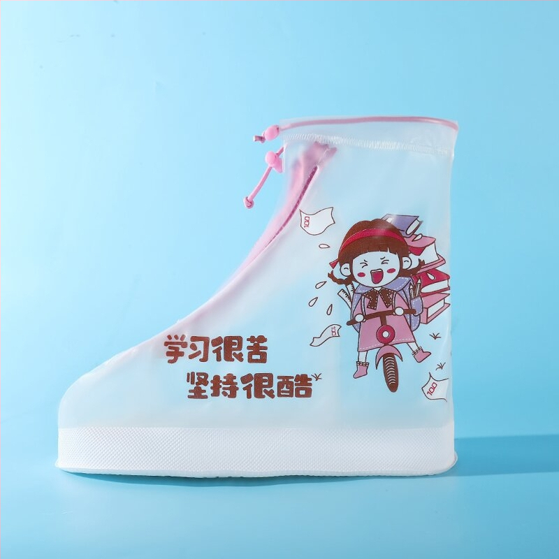 Naujas madingas vaikų, vyrų ir moterų studentų, lietaus batų uždangalas, lauko, PVC, neslystantis, dulkėms atsparus lietaus batų uždangalas, kelioninis, mokyklinis, pėdų uždangalas.