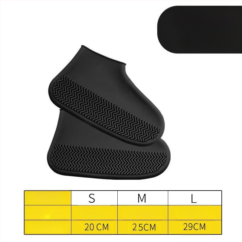 Silikoonist kingakatted, veekindlad ja vihmakindlad kingakatted välistingimustes kasutamiseks, paksendatud, libisemiskindlad ja kulumiskindlad, kaasaskantavad silikoonist vihmasaabaste katted, unisex