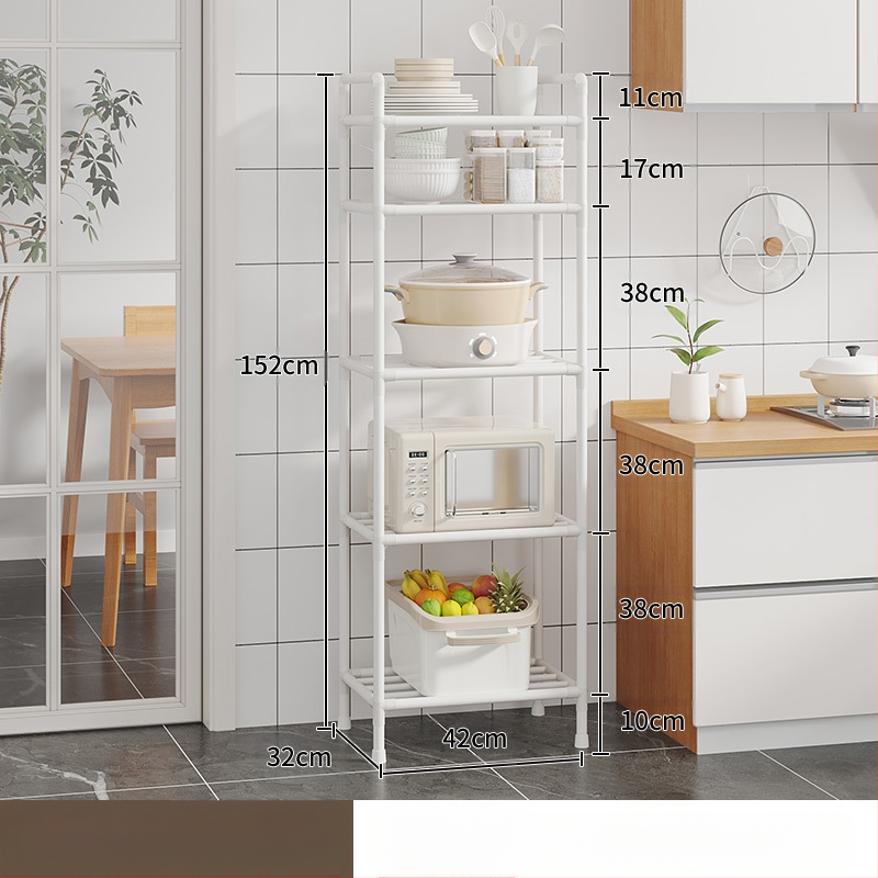 Köögi hoiuriiul Hoiupottide riiul Põrandal seisev mitmekihiline hoiuriiul Köögispetsiaalne pottide teisaldatav köögiviljariiul