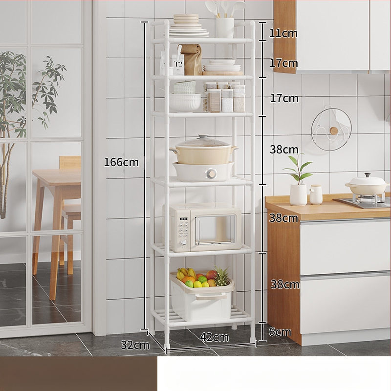 Köögi hoiuriiul Hoiupottide riiul Põrandal seisev mitmekihiline hoiuriiul Köögispetsiaalne pottide teisaldatav köögiviljariiul