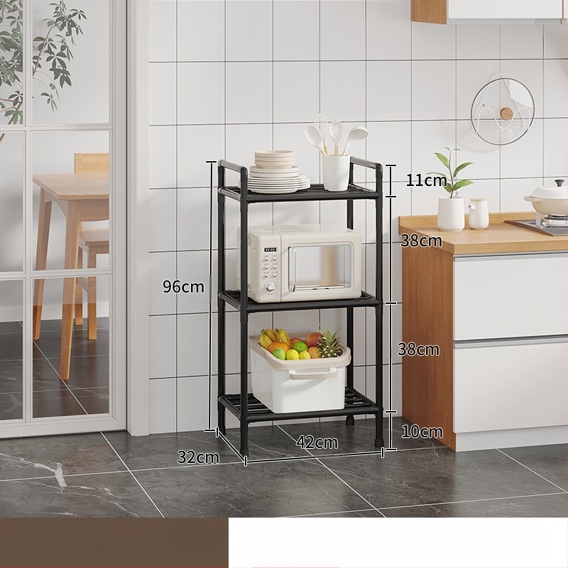 Köögi hoiuriiul Hoiupottide riiul Põrandal seisev mitmekihiline hoiuriiul Köögispetsiaalne pottide teisaldatav köögiviljariiul