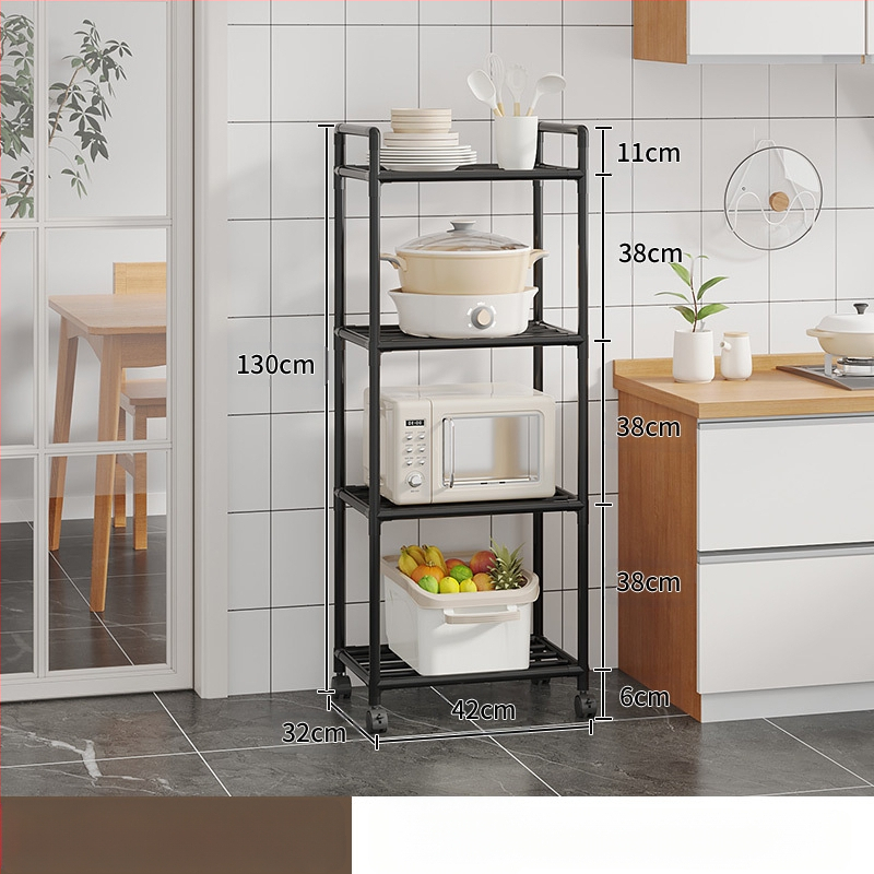 Köögi hoiuriiul Hoiupottide riiul Põrandal seisev mitmekihiline hoiuriiul Köögispetsiaalne pottide teisaldatav köögiviljariiul