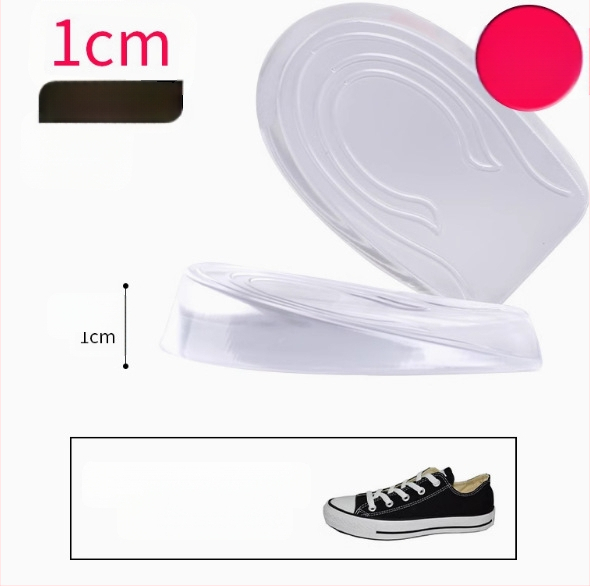 Läbipaistev silikoonist kõrgendav sisetald, nähtamatu kannapadja kõrgendav poolpadja, libisemiskindel internetikuulsuste meeste ja naiste sisetalla tootja