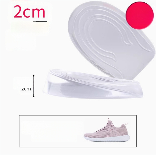 Läbipaistev silikoonist kõrgendav sisetald, nähtamatu kannapadja kõrgendav poolpadja, libisemiskindel internetikuulsuste meeste ja naiste sisetalla tootja