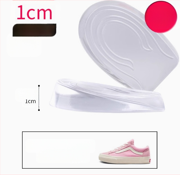 Läbipaistev silikoonist kõrgendav sisetald, nähtamatu kannapadja kõrgendav poolpadja, libisemiskindel internetikuulsuste meeste ja naiste sisetalla tootja