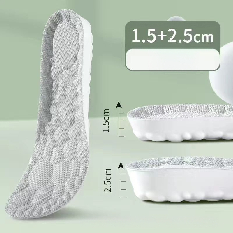 Astuge väljaheitetunnet suurendav sisetald meestele superpehme lööke neelav sisetald suurenenud naiste spordi õhkpadjaga deodorant hingav hulgimüük