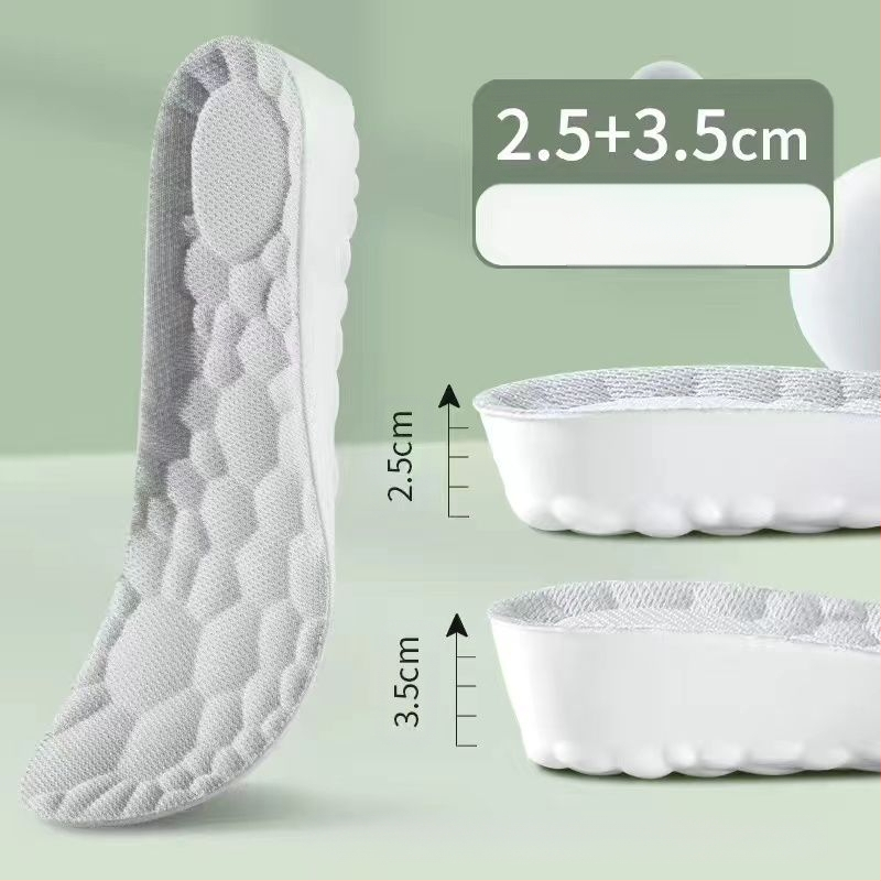 Astuge väljaheitetunnet suurendav sisetald meestele superpehme lööke neelav sisetald suurenenud naiste spordi õhkpadjaga deodorant hingav hulgimüük