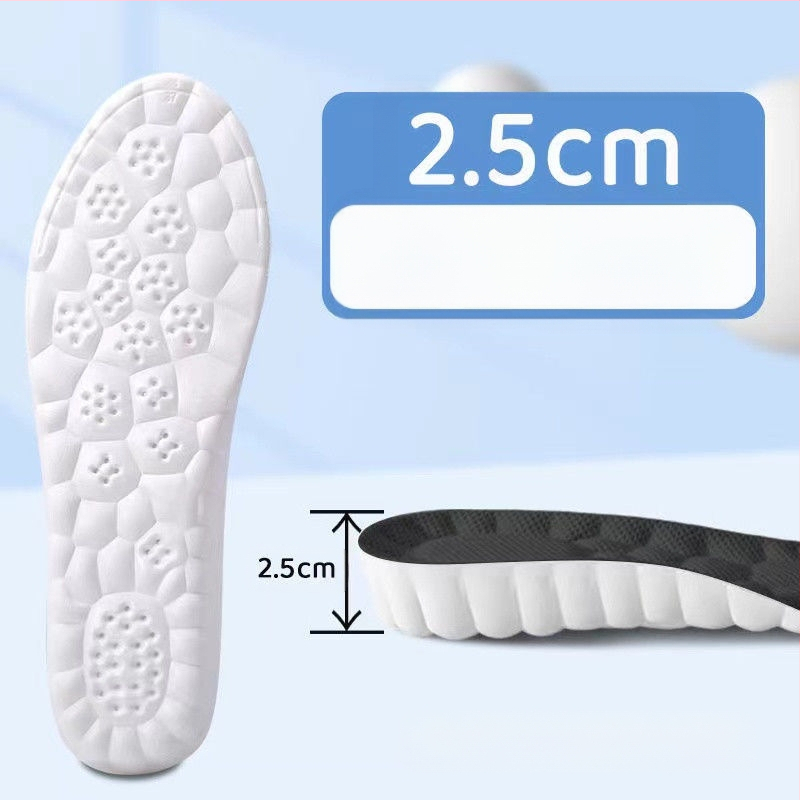 Astuge väljaheitetunnet suurendav sisetald meestele superpehme lööke neelav sisetald suurenenud naiste spordi õhkpadjaga deodorant hingav hulgimüük