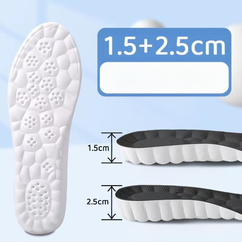 Astuge väljaheitetunnet suurendav sisetald meestele superpehme lööke neelav sisetald suurenenud naiste spordi õhkpadjaga deodorant hingav hulgimüük