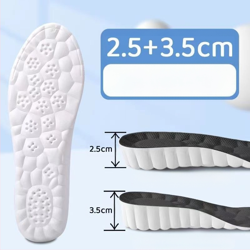 Astuge väljaheitetunnet suurendav sisetald meestele superpehme lööke neelav sisetald suurenenud naiste spordi õhkpadjaga deodorant hingav hulgimüük