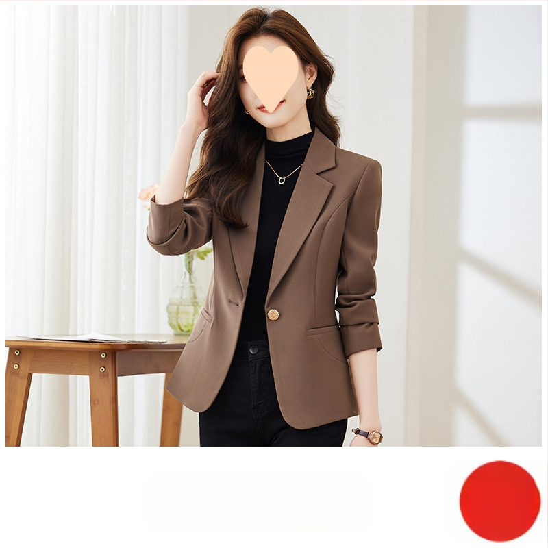 Naiste 2025. aasta kevad- ja sügisene uus moodne tipptasemel vabaaja ülikond jakk, väike Korea stiilis ülikond jakk