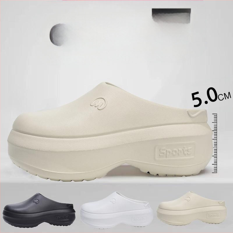 2024. aasta uued platvormkõrge kontsaga sandaalid naistele suvised pealisrõivaste kõrgust suurendavad EVA poolsussid spordisandaalid piiriülene internetikuulsus