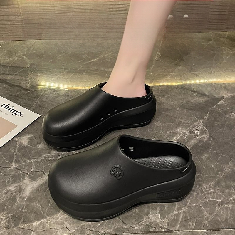 2024. aasta uued platvormkõrge kontsaga sandaalid naistele suvised pealisrõivaste kõrgust suurendavad EVA poolsussid spordisandaalid piiriülene internetikuulsus