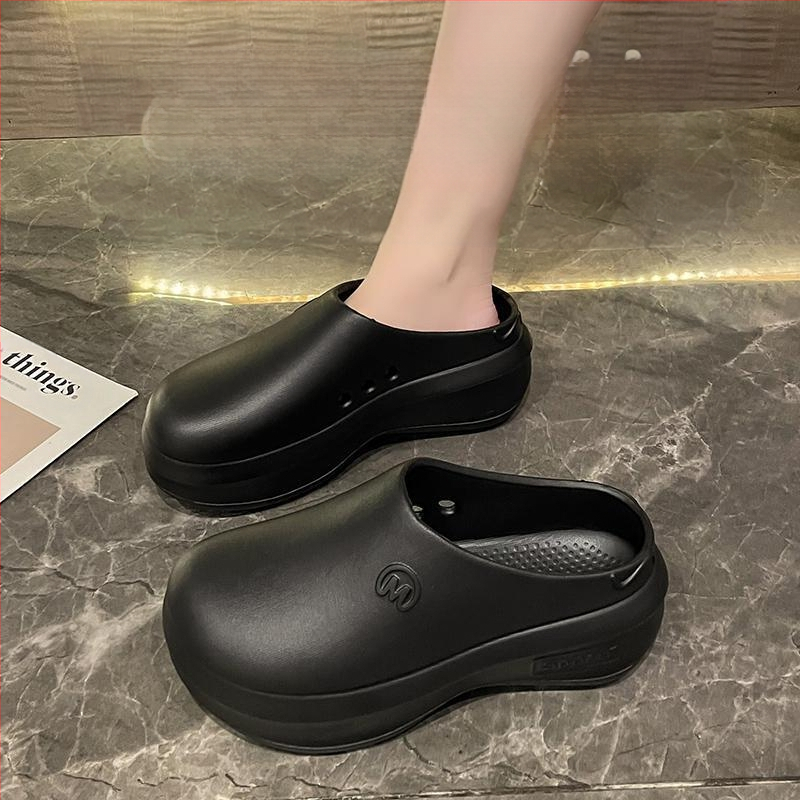 2024. aasta uued platvormkõrge kontsaga sandaalid naistele suvised pealisrõivaste kõrgust suurendavad EVA poolsussid spordisandaalid piiriülene internetikuulsus