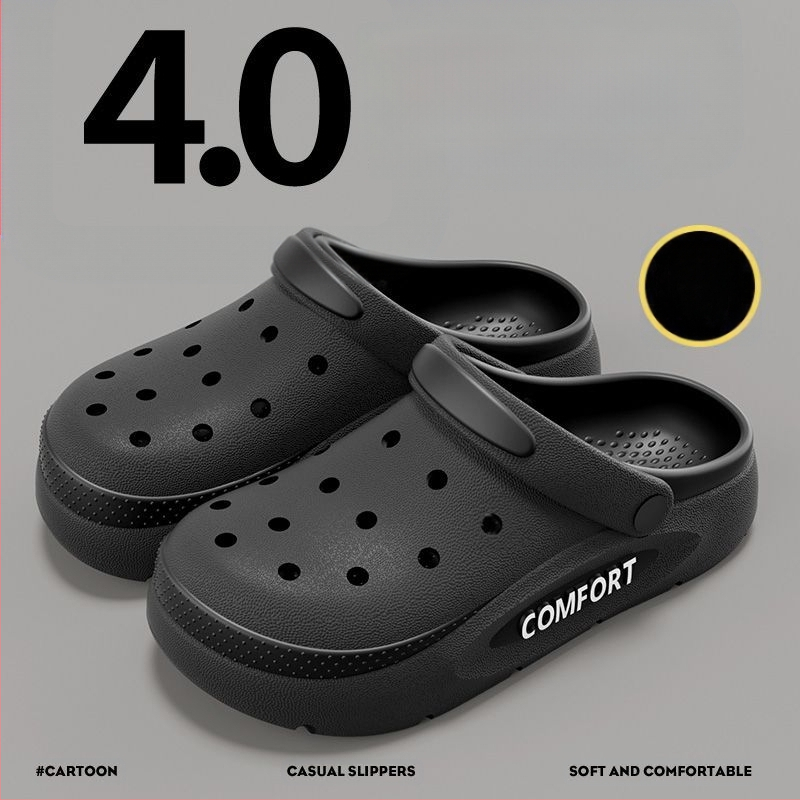 Pantofi de plajă antiderapanți pentru bărbați, vară, sport, respirabil, rezistent la miros, cu fund gros, sandale pentru bărbați