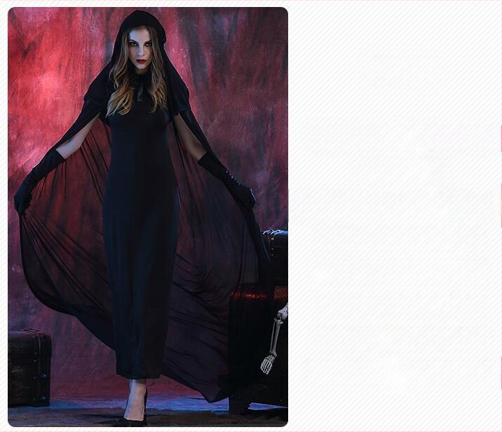 Halloweeni kostüüm, Cos Suit, vampiir, nõid, kuradikostüüm, vampiiri kostüüm, kleit