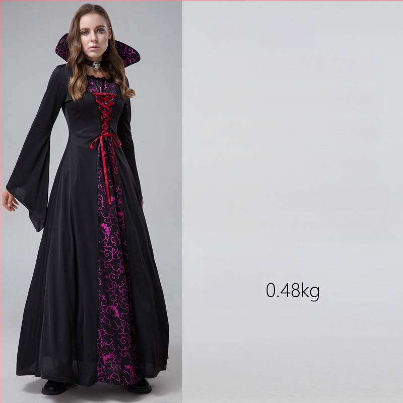 Halloweeni kostüüm, Cos Suit, vampiir, nõid, kuradikostüüm, vampiiri kostüüm, kleit