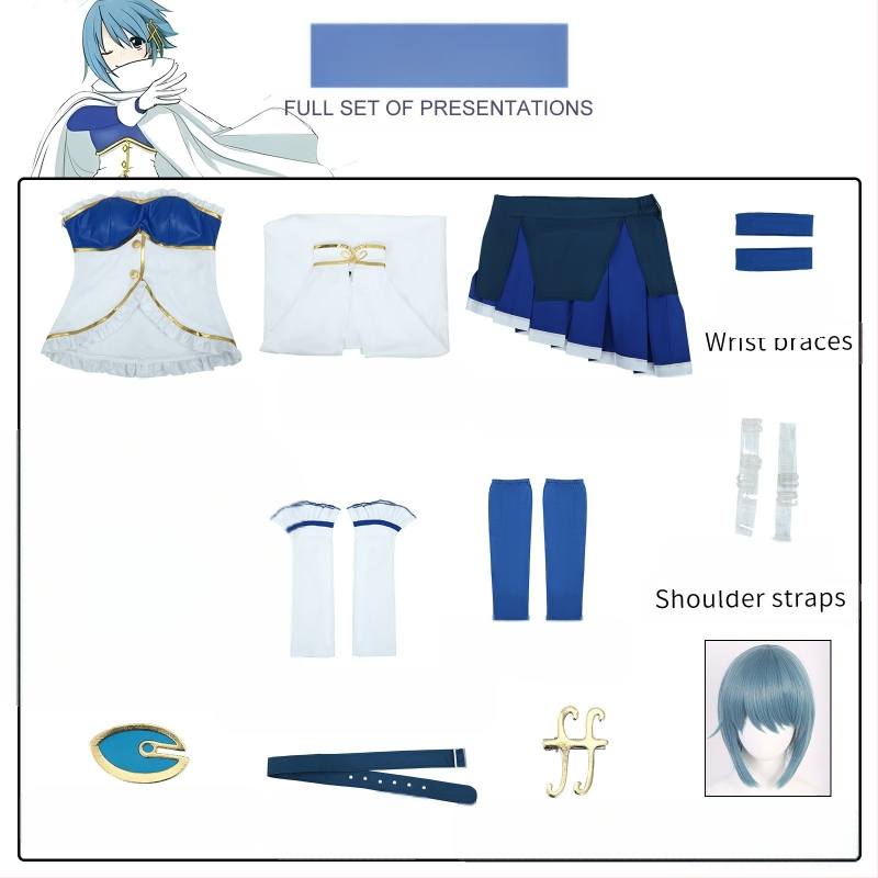 Meishu Shayexiang Cos Suit Magic Girl väike ümmargune Meishu Shayexiang Cosplay kahemõõtmeline animatsioonikostüüm