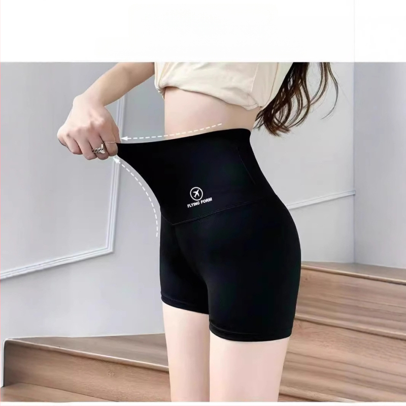 Suvised õhukesed kolmepunktilised lennuki haipüksid Barbie püksid kõrge vöökohaga kõhukaitsega turvapüksid pluss-suuruses aluspüksid