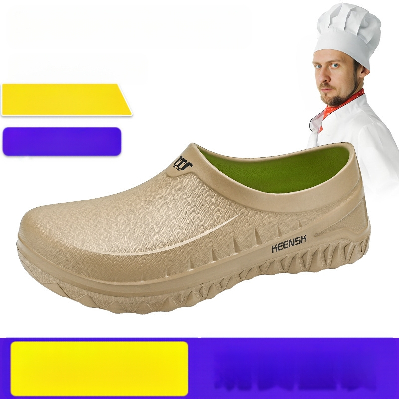 Spetsiaalsed koka libisemisvastased kingad meeste hotelli toitlustus- ja kelnerirestorani veekindlad kerged kulumiskindlad seljaköögi toidutehase vihmakingad