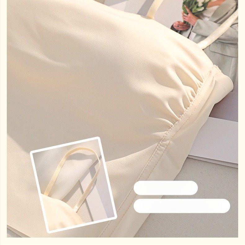 Liemenėlė be petnešėlių moterims, plona ir besiūlė, sumažina didelę krūtinę, apsaugo nuo matomumo, apvynioja krūtinę, graži nugara, liemenėlė su liemenėle, vasarinė