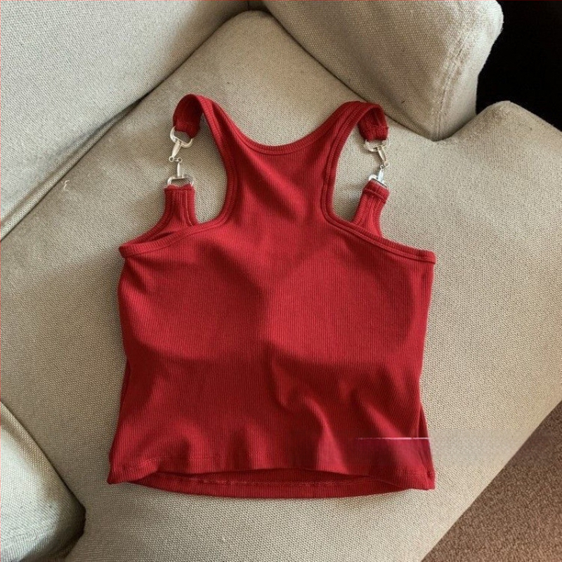 Valge I-kujuline vest naistele, sisemine aluspesu rinnapadjaga, ilus seljapesu, kuum tüdruk, seksikas pealisriietus, rinnaümbrisega topp