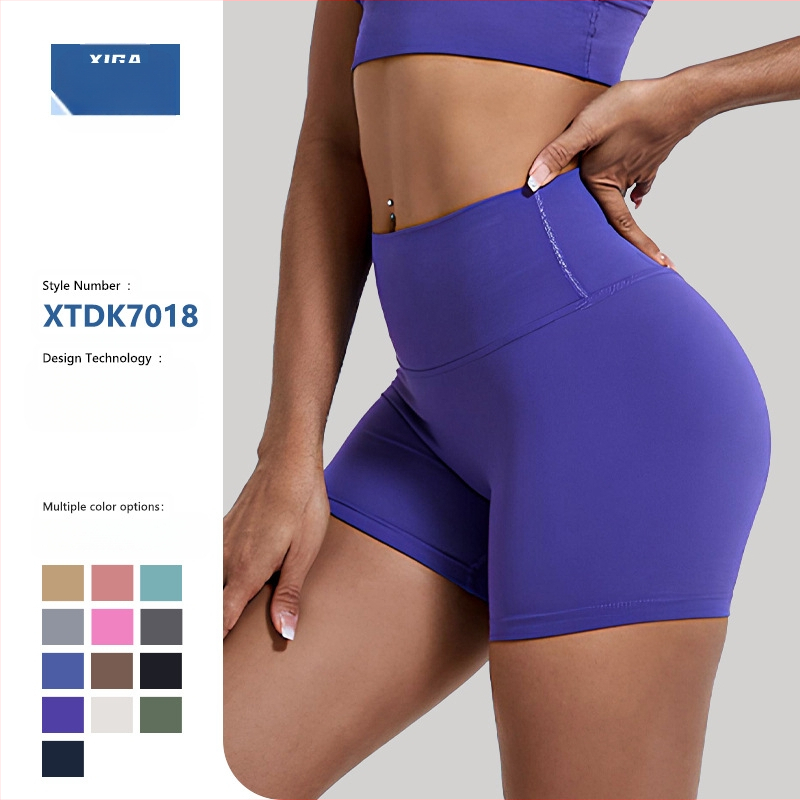 Naiste kõrge vöökohaga ja venivast materjalist joogapüksid, kõrge vöökohaga ja venivast materjalist retuusid, üle ääre tehtud, nahast DK7018