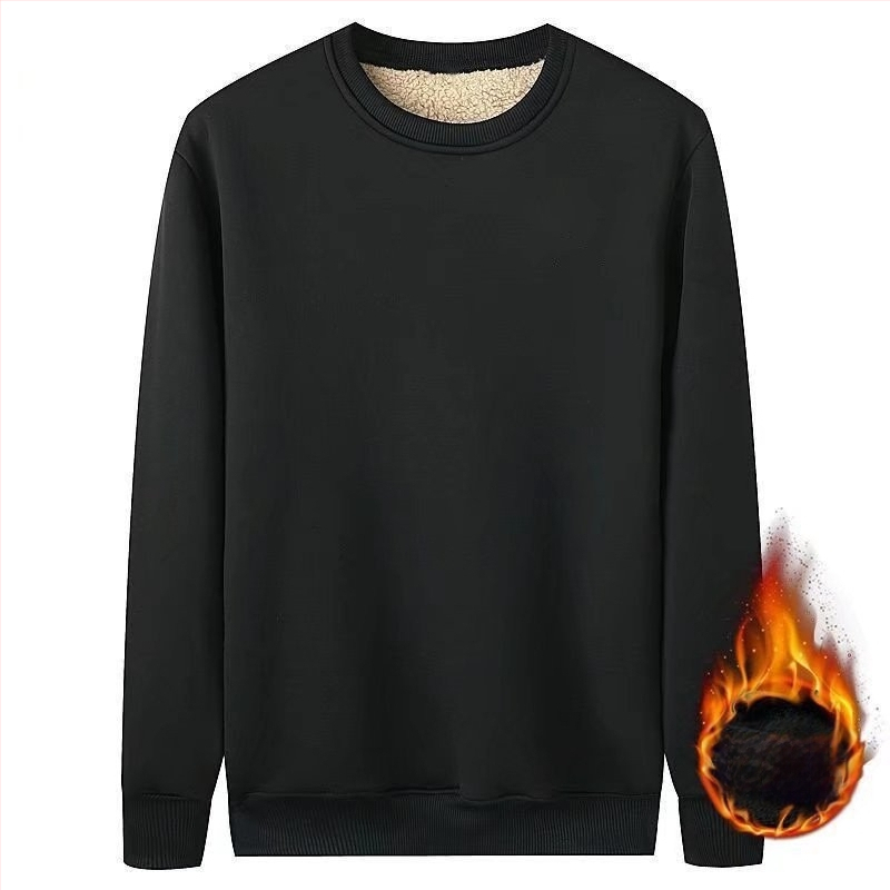 Muška jesensko-zimska majica s kapuljačom od janjeće kože, nova odjeća za parove, široka, plus size, podstavljena flisom, zadebljana topla ležerna jakna