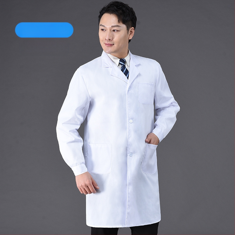 Valge kittel laborikittel keemiakaitseriietus üliõpilastele laborimeditsiini üliõpilastele keemialabori tööriided meestele ja naistele