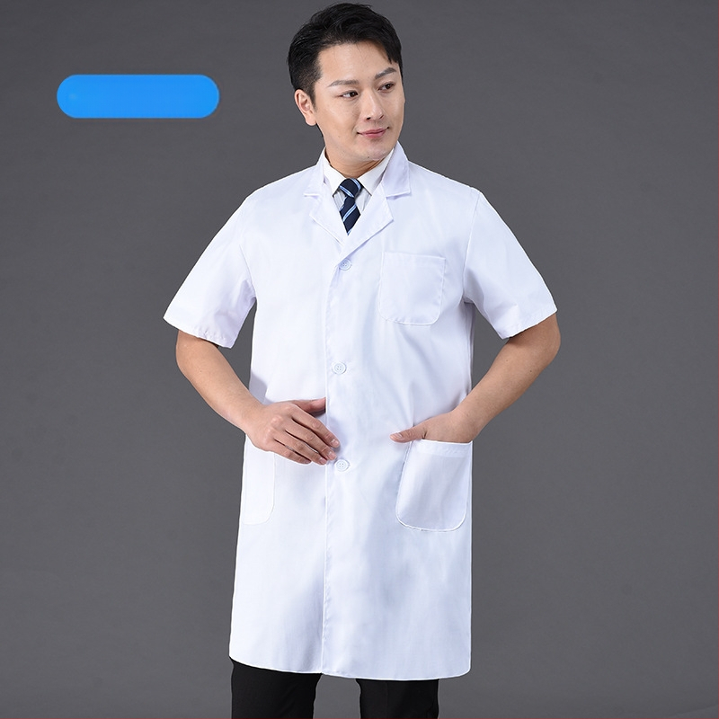 Valge kittel laborikittel keemiakaitseriietus üliõpilastele laborimeditsiini üliõpilastele keemialabori tööriided meestele ja naistele