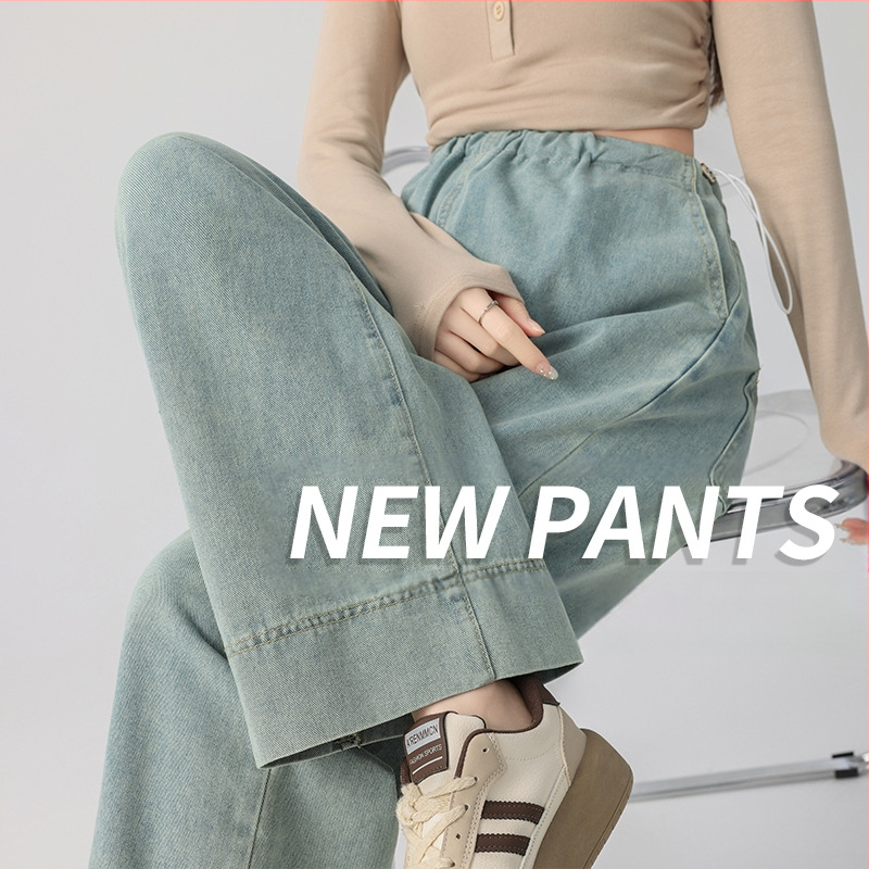 Nėščiosioms raišteliais surišamos nėščiųjų kelnės su kišenėmis džinsinės kelnės raišteliais viršutiniai drabužiai džinsai nėščiosioms kelnės kelnės madinga mama