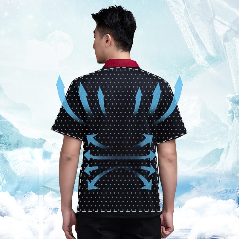 Uued kokkade tööriided meeste suvise jääsiidist lühikeste varrukatega õhukesed hingavad söögitoa restorani hotelli tagumise köögi naistele