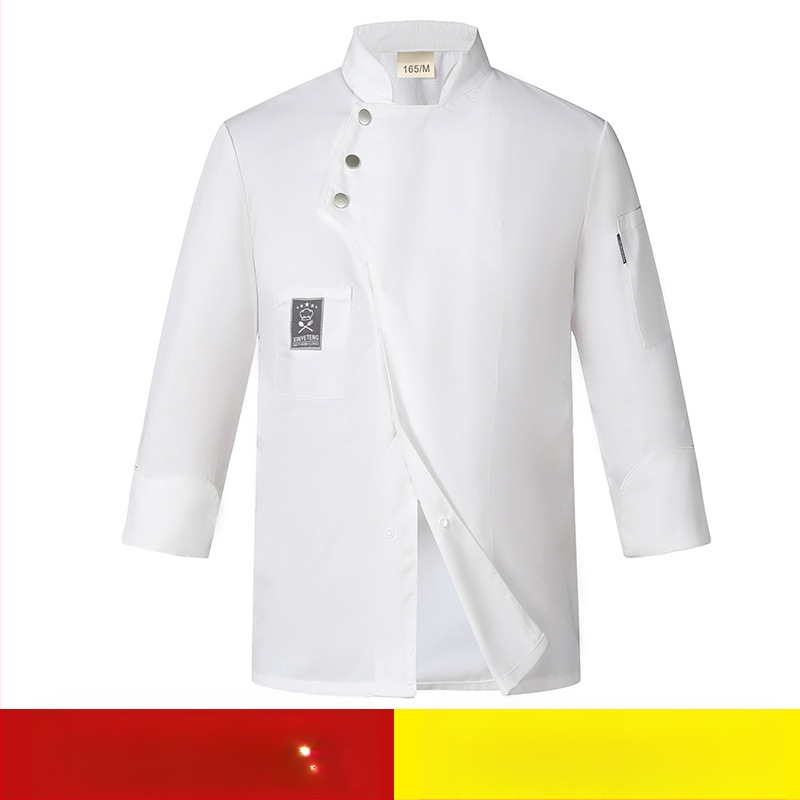 Maitinimo kepimo virėjo darbo drabužiai Vyriški ilgomis rankovėmis rudens viešbučio virtuvės kostiumas su storais drabužiais valgyklos moteriški ypač dideli