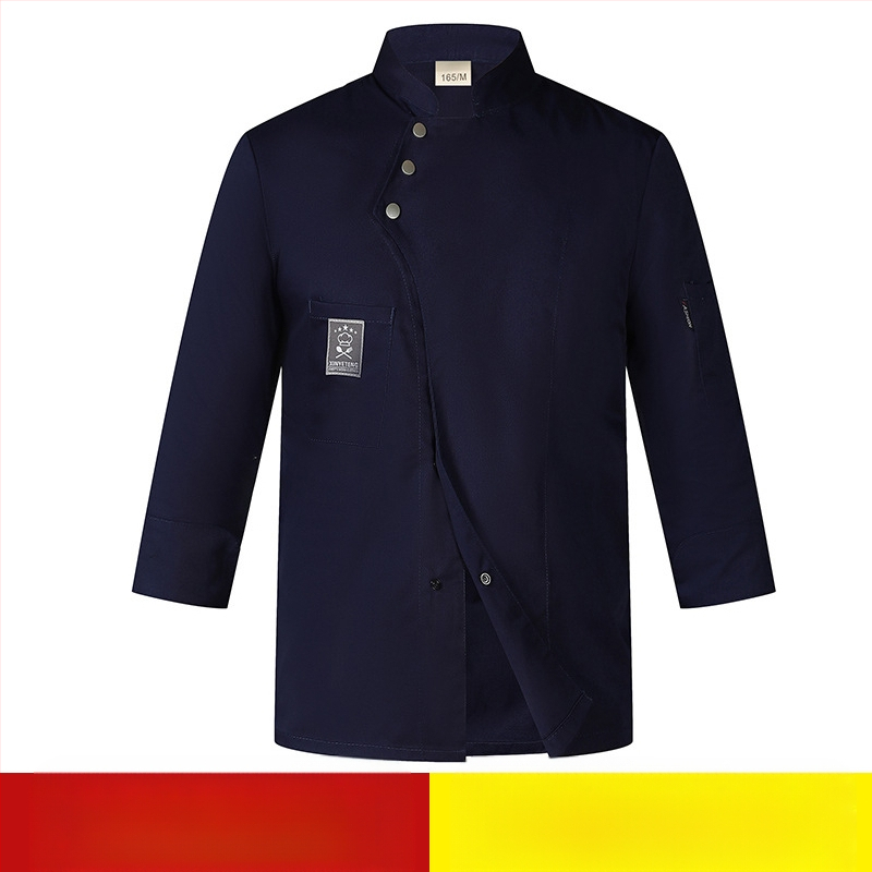 Maitinimo kepimo virėjo darbo drabužiai Vyriški ilgomis rankovėmis rudens viešbučio virtuvės kostiumas su storais drabužiais valgyklos moteriški ypač dideli