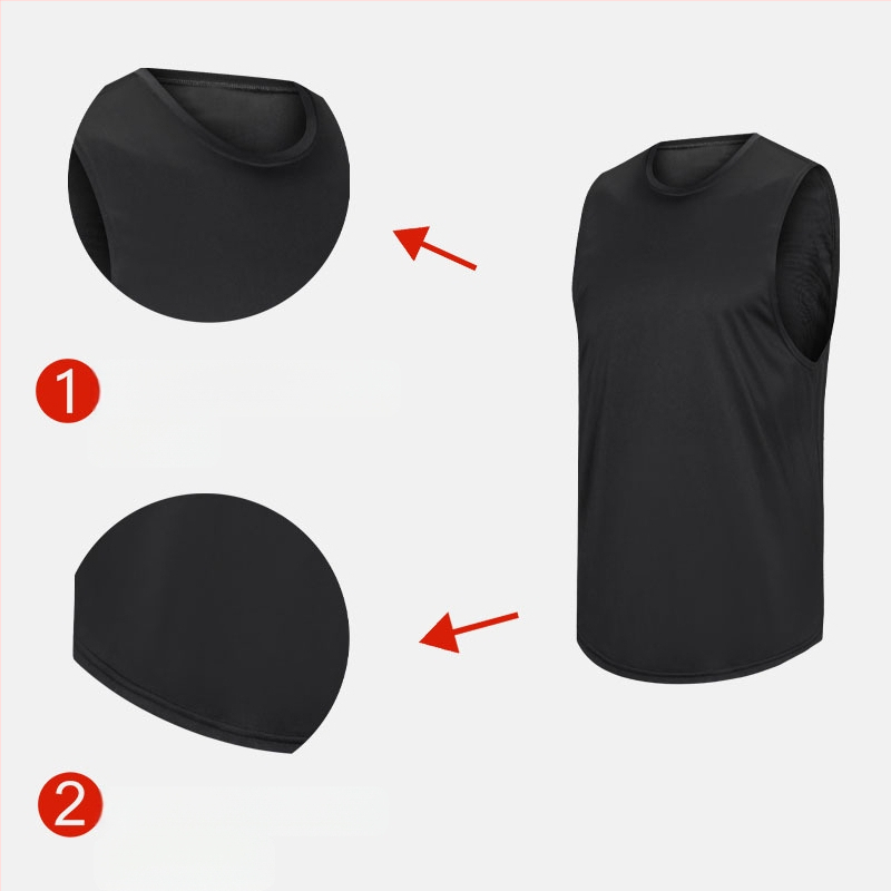 Maratono bėgimo sportinė liemenė vyrams, vasarinė, greitai džiūstanti, didelio dydžio, laisvalaikio liemenė, skirta Europai ir Amerikai