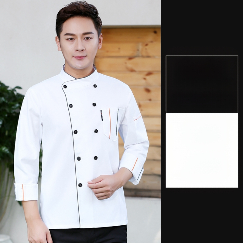 Maitinimo virėjo drabužiai trumpomis rankovėmis vyrams ir moterims restoranas restoranas viešbutis virtuvė virtuvės virėjo darbo drabužiai vasara vasariniai drabužiai