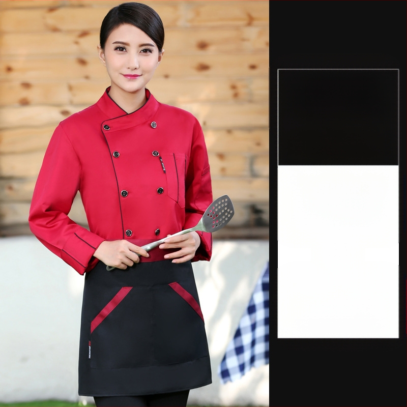 Maitinimo virėjo drabužiai trumpomis rankovėmis vyrams ir moterims restoranas restoranas viešbutis virtuvė virtuvės virėjo darbo drabužiai vasara vasariniai drabužiai