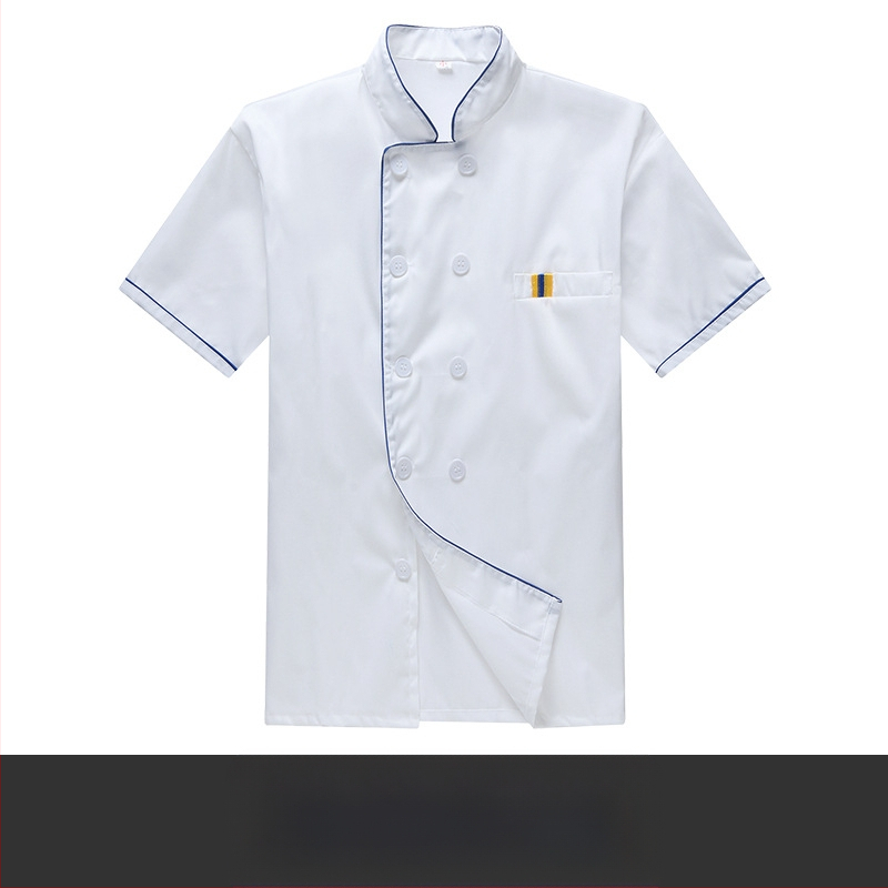 Meeste koka tööriided, lühikeste varrukatega suvised hingavad toitlustusriided, pikkade varrukatega söökla köögiriided, pluss-suuruses