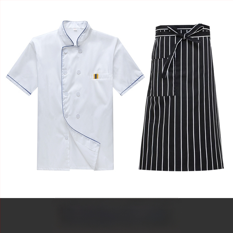 Meeste koka tööriided, lühikeste varrukatega suvised hingavad toitlustusriided, pikkade varrukatega söökla köögiriided, pluss-suuruses