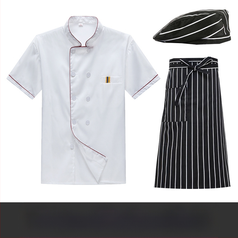 Meeste koka tööriided, lühikeste varrukatega suvised hingavad toitlustusriided, pikkade varrukatega söökla köögiriided, pluss-suuruses