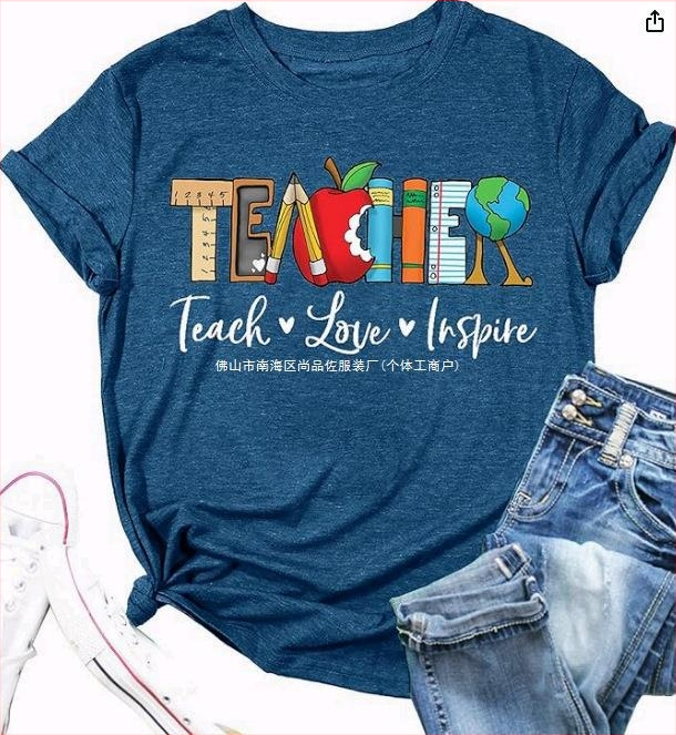 Jachetă pentru femei din comerț exterior, comerț electronic transfrontalier, tricou din bumbac colorat cu imprimeu de Crăciun de la Amazon