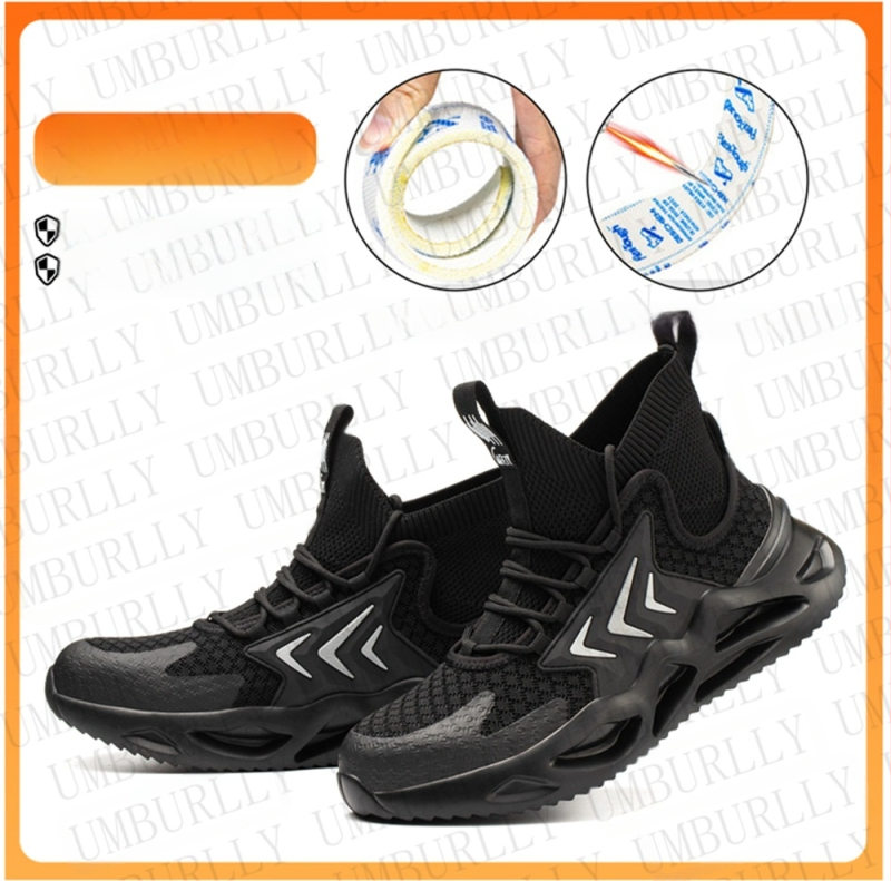 Darbo apsaugos batai, urmu, atsparūs smūgiams, lengvi darbo batai, plieninė nosis, skraidantys austi, kvėpuojantys apsauginiai batai, vyriški darbo batai