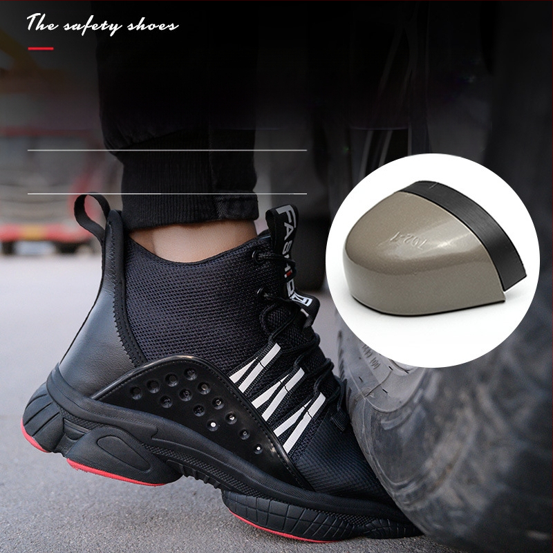 Meeste töökaitsejalatsid, kerged, deodorandid, purunemiskindlad, torkekindlad, terasest ninaosaga, mugavad, hingavad, tööohutus, naiste talvekulumiskindlad