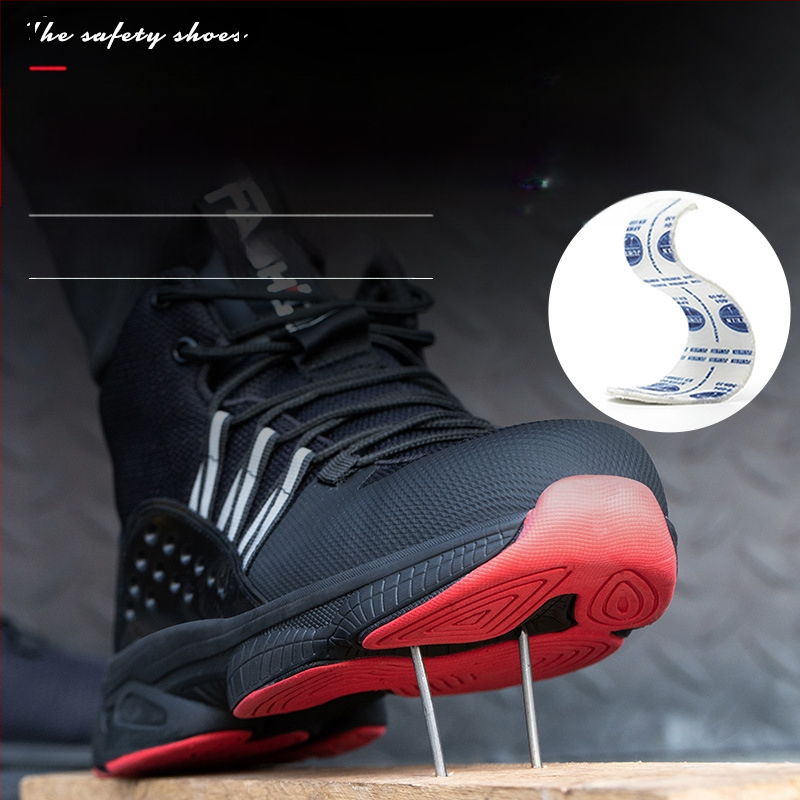 Meeste töökaitsejalatsid, kerged, deodorandid, purunemiskindlad, torkekindlad, terasest ninaosaga, mugavad, hingavad, tööohutus, naiste talvekulumiskindlad