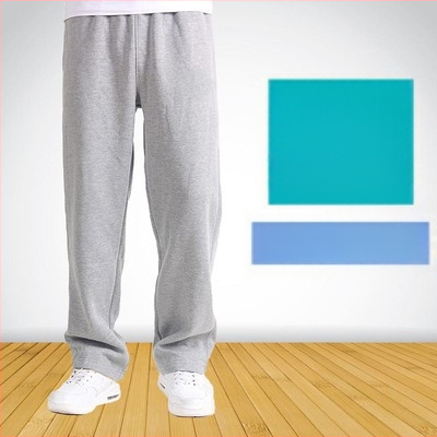 Pantaloni sport subțiri din bumbac pentru primăvară și vară, pantaloni de trening casual lejeri, drepți, pentru bărbați, pantaloni elastici, mărime plus