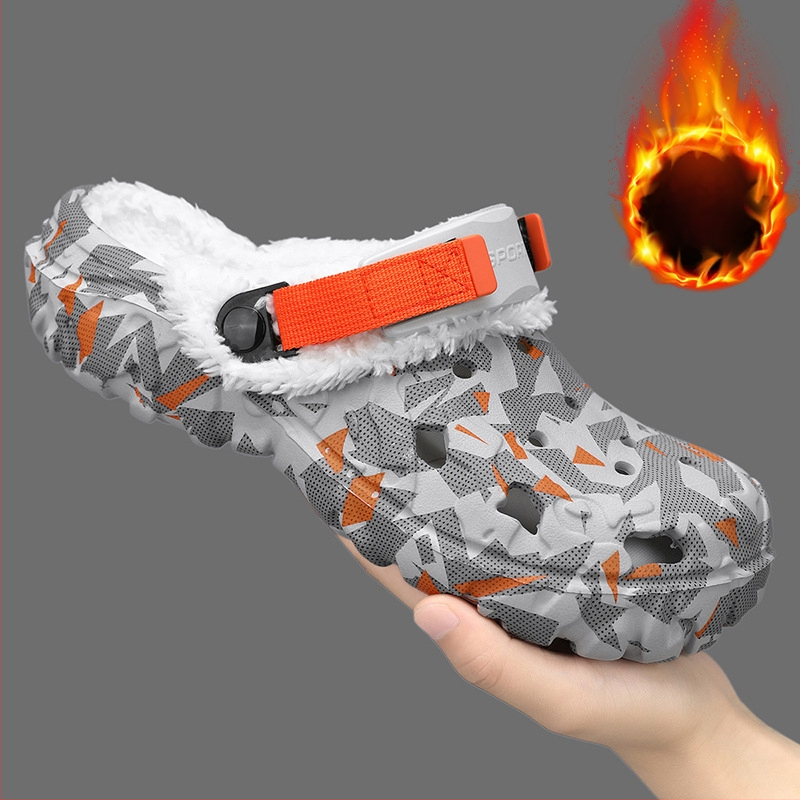 Pantofi sport pentru bărbați, stil croc, artă stradală, 2024, îmbrăcăminte de vară nouă, la modă, cool, în aer liber, sandale și papuci sport