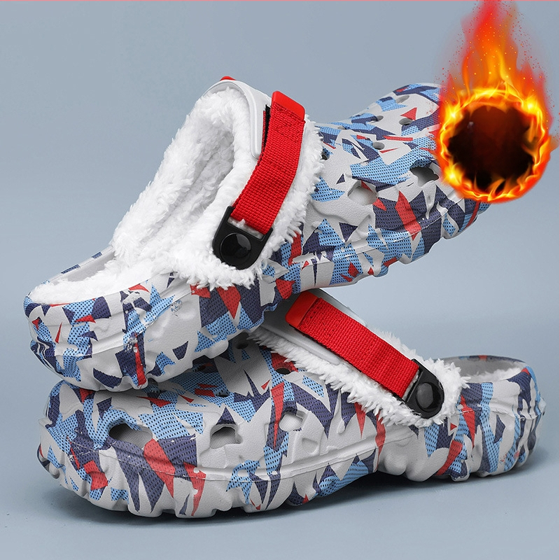 Pantofi sport pentru bărbați, stil croc, artă stradală, 2024, îmbrăcăminte de vară nouă, la modă, cool, în aer liber, sandale și papuci sport