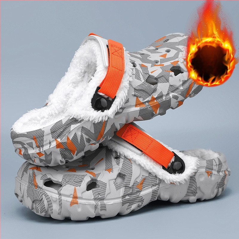 Pantofi sport pentru bărbați, stil croc, artă stradală, 2024, îmbrăcăminte de vară nouă, la modă, cool, în aer liber, sandale și papuci sport