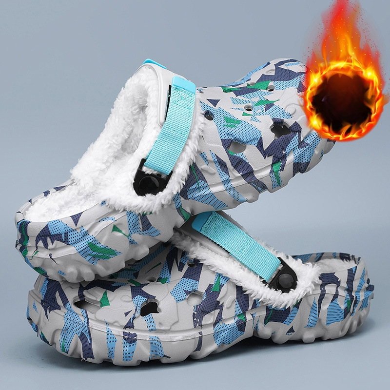 Pantofi sport pentru bărbați, stil croc, artă stradală, 2024, îmbrăcăminte de vară nouă, la modă, cool, în aer liber, sandale și papuci sport